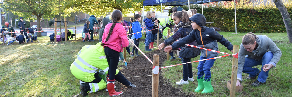 kinderen bloembollen